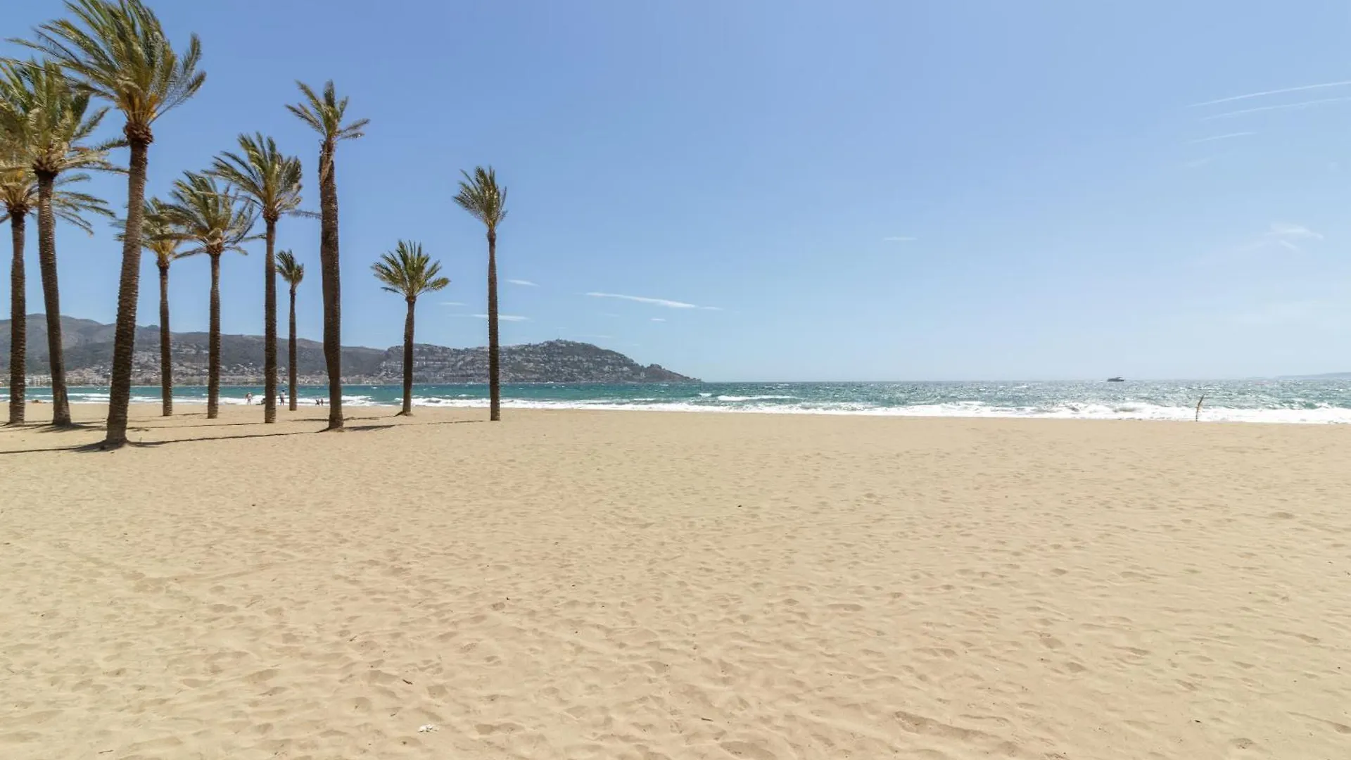 アパート Apartamento En Primera Linea De Playa Holiday Center ロザス